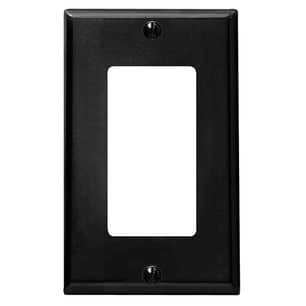 Thumbnail of the Decora Wallplate 1-Gang in Black