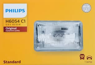 Thumbnail of the PHILIPS H6054C1 STANDARD SEALED BEAM