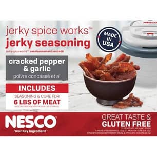 Thumbnail of the Nesco Cracked Pepper & Garlic Jerky Spice