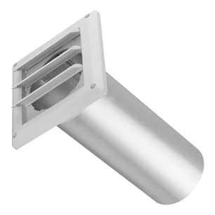 Thumbnail of the Louvered White Hood & Pipe, 4"
