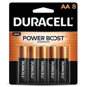 Thumbnail of the Duracell Coppertop POWER BOOST™ AA batteries, 8 Pack