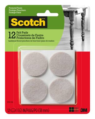 Thumbnail of the 3M Round Felt Pads Beige 1.5 in