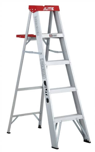 Thumbnail of the 5' ALUMINUM STEP LADDER| TYPE 3| 200 LB LIMIT WITH PAIL TRAY