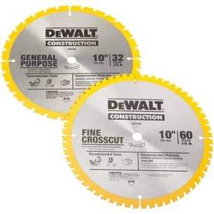 Thumbnail of the 2 PACK DEWALT SAW BLADES