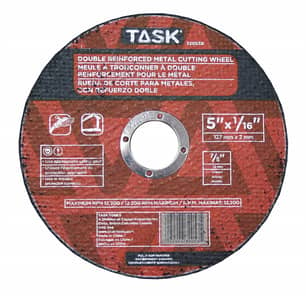 Thumbnail of the Task Tools 5" by 1/16" Metal Cutting Wheel