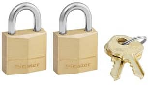 Thumbnail of the THE MASTER LOCK NO. 120T SOLID BRASS PADLOCKS FEAT