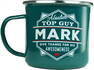 Thumbnail of the Top Guy® Mark Mug