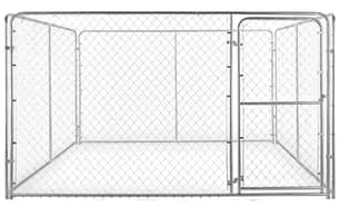 Thumbnail of the Davis Gate & Wire™ 10'x10'x6' Chain Link Dog Kennel