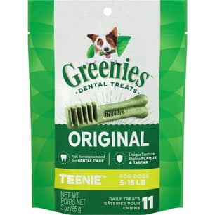 Thumbnail of the Greenies extra small dog treat