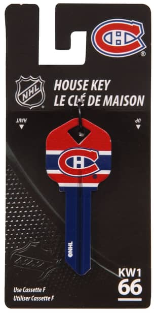 Thumbnail of the Team Key Blank - Montreal Canadiens - #66