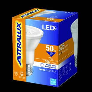 Thumbnail of the BULB LED ATTRALUX PAR20 50W BRIGHT WHITE DIMMABLE