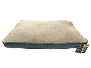 Thumbnail of the AKC Gold Grey Reversible Dog Bed