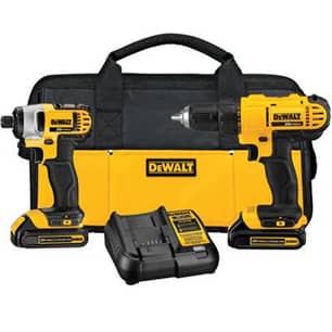 Thumbnail of the Dewalt® Lithium Ion Drill Driver/Impact Driver Combo Kit