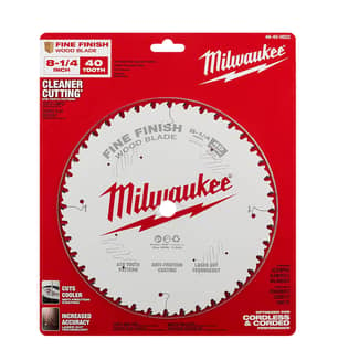 Thumbnail of the Milwaukee (3) 8-1/4" 40T FINE FINISH BL