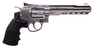 Thumbnail of the Crosman® Silver Co2 Powdered BB Revolver