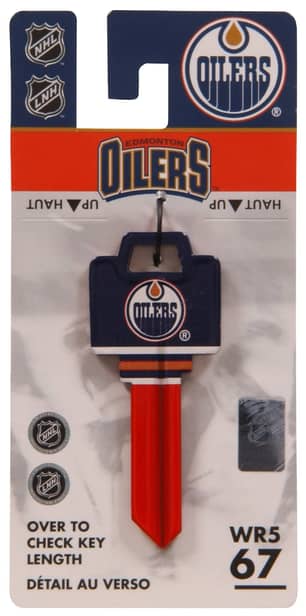 Thumbnail of the Key Blank #67 Edmonton Oilers