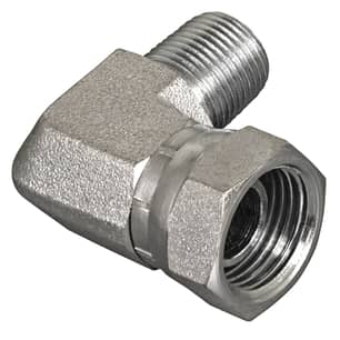 Thumbnail of the 1/2" Male Pipe x 3/8" Female Pipe Swivel 90°