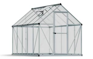 Thumbnail of the Canopia By Palram® Mythos 6' X 10' Twin Wall Greenhouse Silver Frame