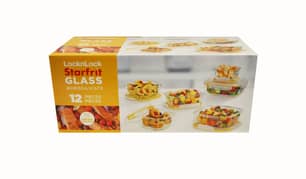 Thumbnail of the STARFRIT LOCKNLOCK 12PC GLASS SET