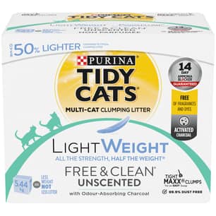 Thumbnail of the Tidy Cats® Light Weight Free & Clean Unscented Clumping Cat Litter for Multiple Cat 5.44kg