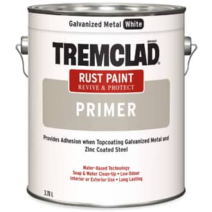 Thumbnail of the Tremclad Rust Primer Galvanized White 3.78L