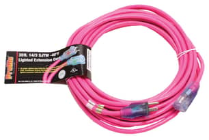 Thumbnail of the Pro Glo 35' 14/3 Extension Cord- Pink
