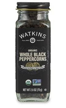 Thumbnail of the Watkins Whole Black Peppercorn 75g