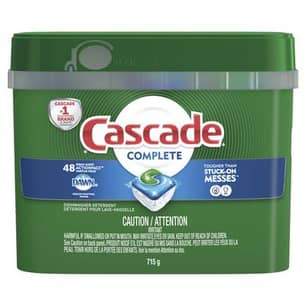 Thumbnail of the CASCADE  COMPLETE DISHWASHER TABS FRESH 48CT