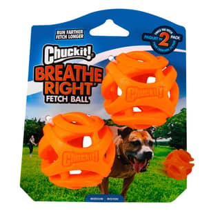Thumbnail of the Chuckit Breathe Right Fetch Ball, 2 pack