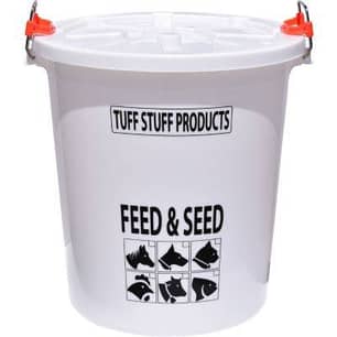 Thumbnail of the Tuff Stuff Feed & Seed Pail w/ Lid 17 gal