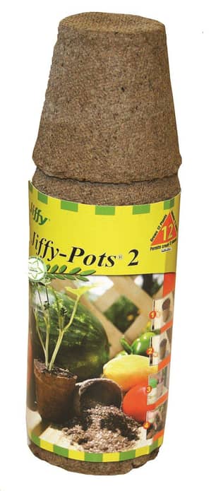 Thumbnail of the Jiffy® Biodegradable Plantable Pots 2"