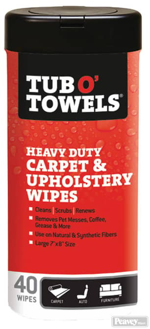 Thumbnail of the Tub O' Towels Carpet & Upholstery Wipes