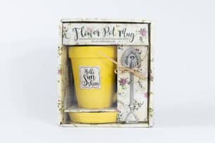 Thumbnail of the Flower Pot Mug - Yellow - Hello Sunshine