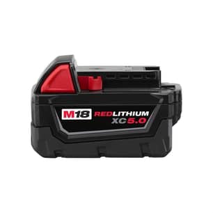 Thumbnail of the Milwaukee M18™ 18 Volt Lithium-Ion REDLITHIUM™ XC5.0 Amp Extended Capacity Battery Pack