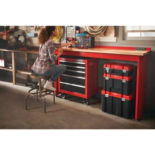 Thumbnail of the CRAFTSMAN WORKBENCH W/BUTCHER BLOCK TOP 6FT WIDE