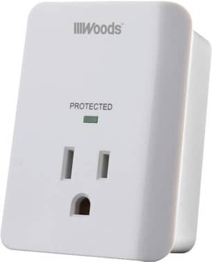Thumbnail of the 1 OUTLET SURGE APPLIANCE ALARM 1080 J GREEN LED