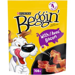 Thumbnail of the Purina Beggin' Strips Bacon Flavour Dog Snacks 708G
