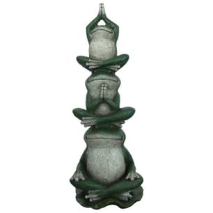 Thumbnail of the Zen Frog Trio Statue