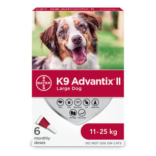 Thumbnail of the K9 Advantix II Flea and Tick Treatment for Large Dogs - 6 dose