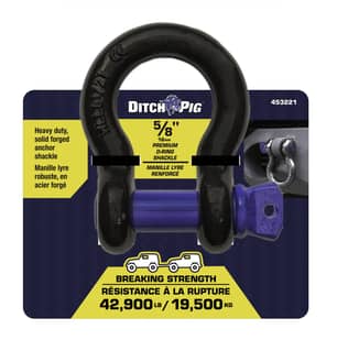 Thumbnail of the Ditch Pig® Premium D-Ring Shackle 5/8"