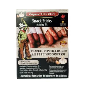 Thumbnail of the Wild West Pepper Garlic Snackin Stick Kit