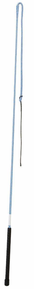 Thumbnail of the Weaver Leather Livestock Stock Whip with Rubber Handle and 10" Popper - Blue/White