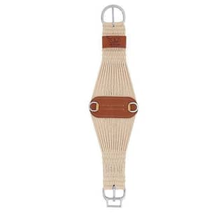 Thumbnail of the Natural Blend 27 Strand Roper Smart Cinch with  Roll Snug Cinch Buckle, 36"