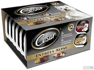 Thumbnail of the Cesar® Wet Variety 12 Pack with Chicken & Liver - 1.2kg