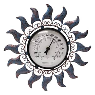 Thumbnail of the Blue Metal Sun  Garden Thermometer