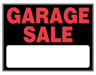 Thumbnail of the Sign 15X19 Garage Sale