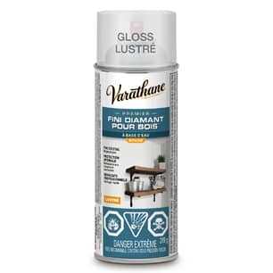 Thumbnail of the Varathane Diamond Wood Finish Interior Clear Gloss Spray 319G