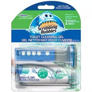 Thumbnail of the SCRUBBING BUBBLES TOILET CLEANING GEL 10 DISCS