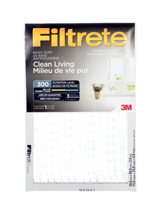 Thumbnail of the Filtrete™ Clean Living Basic Dust Filter Microparticle Performance Rating 300|16 IN x 24 IN x 1 IN