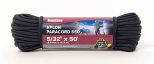 Thumbnail of the Mibro Paracord 5/32"x50' Nylon Black